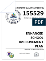 Enhanced School Improvement Plan: Del Corpuz-Ramento Elementary School