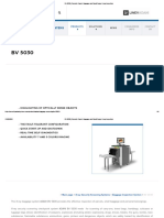 BV 5030 - Security Parcel, Baggage and Small Cargo X-Ray Inspection