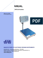 User Manual: Counting Scales - WTC/LW Series