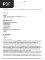 Diclofenac: (Martindale: The Complete Drug Reference) Drug Nomenclature