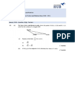 Date: Class: CSEC Maths - Vectors and Matrices Title: Past Paper Questions On Vectors and Matrices From 2010 - 2021