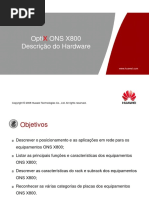 3) OptiX ONS X800 Descrição Do Hardware 2017