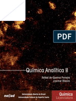 Química Analítica II Autor Rafael de Queiroz Ferreira e Josimar Ribeiro