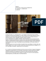 Informe de La Ley 1420