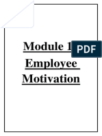 Employee Motivation