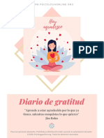 Diario de Gratitud