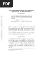 ON THE HOMOGENEOUS ERGODIC BILINEAR AVERAGES WITH 1-BOUNDED MULTIPLICATIVE WEIGHTS E. H. EL ABDALAOUI - Tao-Ziegler-generalization of Bourgain Double Recurrence-Ergodic Bourgain-Sarnak's Theorem