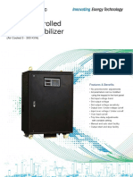 Servo Controlled Voltage Stabilizer: (Air Cooled 3 - 300 KVA)