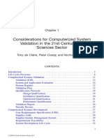 Considerations For Computerized System Validation in The 21st Century Life Sciences Sector