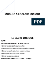 Module 2 Cadre Logique