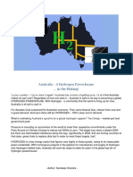 Australia - A Hydrogen Powerhouse in The Making