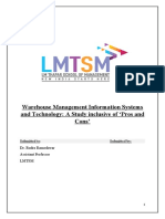 Warehouse Management Information Systems and Technology