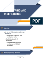 Prototyping and Wireframing: Wed Development