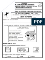 Atividades 1º Ano 6 Semana