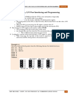 Module3 - 8051 Stack, IO Port Interfacing and Programming - Updated