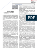 Decreto Supremo #012-2021-VIVIENDA Que Aprueba La Política Nacional de Vivienda y Urbanismo, Con Horizonte Temporal Al 2030