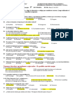 Examen de Recuperación Académica 2020 - DPCC 2º