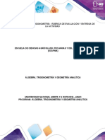 Unidad 2 - Tarea 2 - Trigonometría - Rúbrica de Evaluación y Entrega de La Actividad