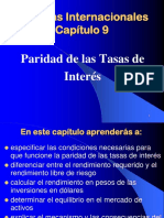 Presentacion de Paridad de Tasas de Interes