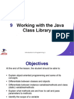 Working With The Java Class Library