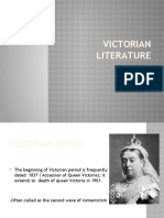 Draft 2 Victorian Literature VVVVV