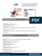 SST-A01 MSDS Jabón Líquido Domestico Rev. 0