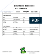 Receptores Del Sistema Nervioso Autonomo