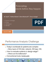 Performance Forecasting: Finding Bottlenecks Before They Happen