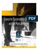 Caterpillar Sustainability Challenges and The Physical Internet