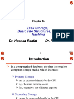 Disk Storage, Basic File Structures, and Hashing: Dr. Hasnaa Raafat Dr. Nora Zakie