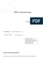 Chap 2 Internal Energy