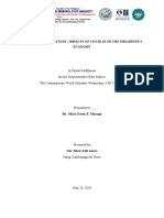 Qualitative Case Study: Impacts of Covid-19 On The Philippine'S Economy