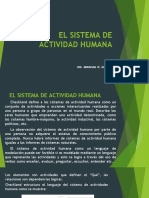 El Sistema de Actividad Humana