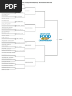 Greater Lansing Food Championship Bracket