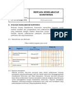 E. Evaluasi Keselamatan Kontruksi