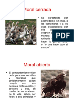 Moral Cerrada y Abierta