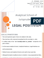 Analytical School of Jurisprudence: Legal Positivism