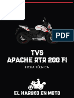 Ficha Tecnica Tvs Apache RTR 200 Fi Elharukoenmoto