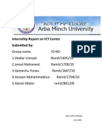 Internship - Report g4 Section B