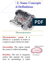 Chapter 2: Some Concepts and Definitions: Thermodynamics