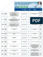 Programação de Cursos SENAI VG