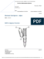 Electronic Unit Injector - Adjust: Pruebas y Ajustes