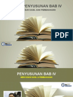 Cara Penyusunan Bab Iv: Menyusun Hasil Dan Pembahasan