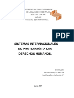 Génesis e Importancia de Los Sistemas Internacionales de Protección A Los Derechos Humanos