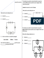 Voltage and Current Questions