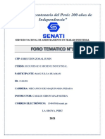 Foro Tematico de Tecnologia DE Sistemas Automotrices