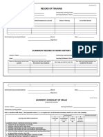 ALS RPL 2 3 4 JHS Learners Checklist of Skills ALS RPL Form 4