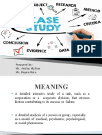 Case Study Introduction