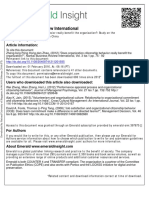 Does Organization Citizenship Behavior Really Benefit The Organization. Study On The Compulsory Citizenship Behavior in China.