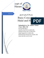 Basic Concept of Halal and Haram-Final